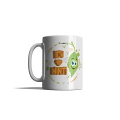 Minticity Baskılı Kupa Bardak : Ich ❤️Minti