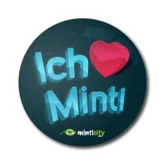 Minticity Rozet : Ich ❤️ Minti