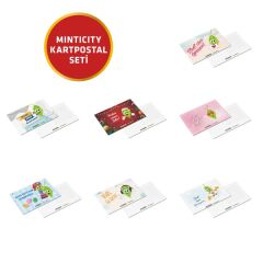 Minticity Baskılı Kartpostal Seti